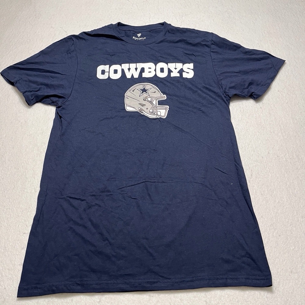 Dallas Cowboys T-Shirt‎ NFL Mens Navy Size Medium Fanatics NWOT